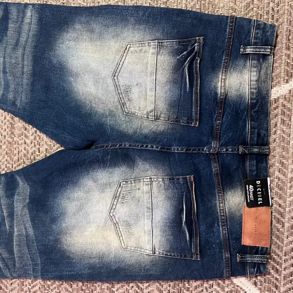 DECIBLE Mens Jeans Sz 40x34 - Picture 5 of 8
